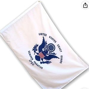 NWT United States Coast Guard 2’ X 3’ Outdoor Flag Semper Paratus